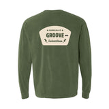 Groove (Comfort Colors 6014) Lightning Bolt Long Sleeve - Hemp