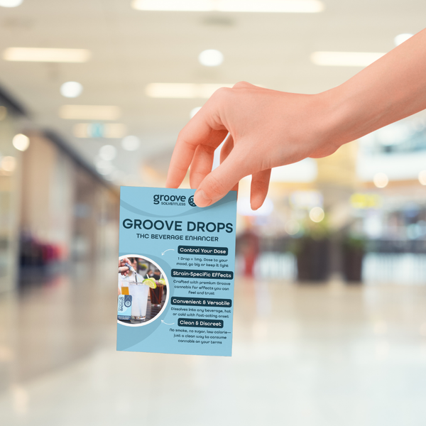 Groove Drops Informational Handbill (4x6)