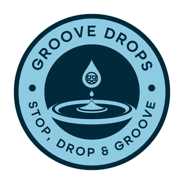 Groove Drops Sticker