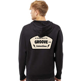 Groove Full-Zip Lightning Bolts Hoodie - Black