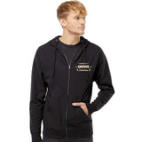 Groove Full-Zip Lightning Bolts Hoodie - Black