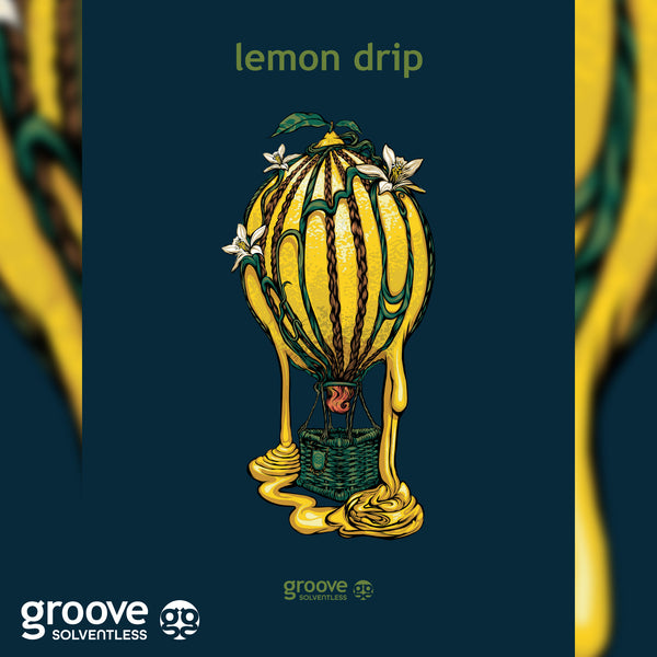 Lemon Drip Poster