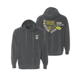 Proof You Were Here - Groove Live (Comfort Colors) Unisex Hooded Sweatshirt