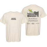 Support Live Music - KHA (Comfort Colors) Unisex Heavyweight T-Shirt